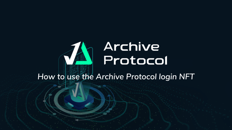 Archive NFT login